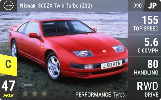 [c47] Nissan 300ZX Twin Turbo (Z32) 1990