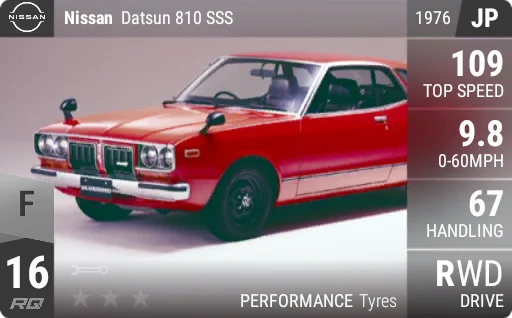 [f16] Nissan Datsun 810 SSS 1976