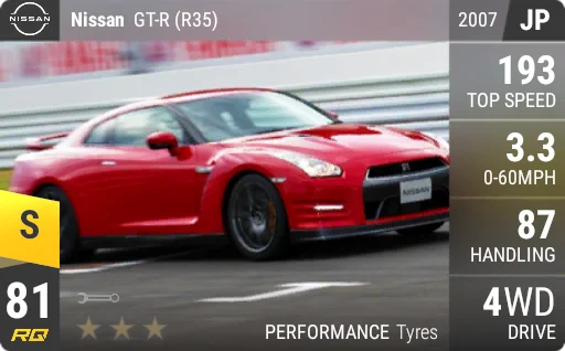 [s81] Nissan GT-R (R35) 2007