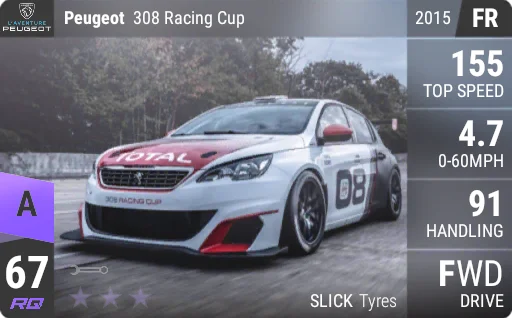 [a67] Peugeot 308 Racing Cup 2015