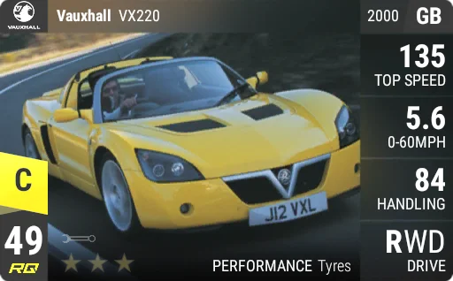 [c49] Vauxhall VX220 2000