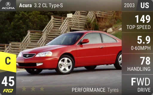 Acura 3.2 CL Type-S