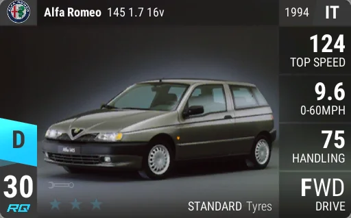 Alfa Romeo 145 1.7 16v