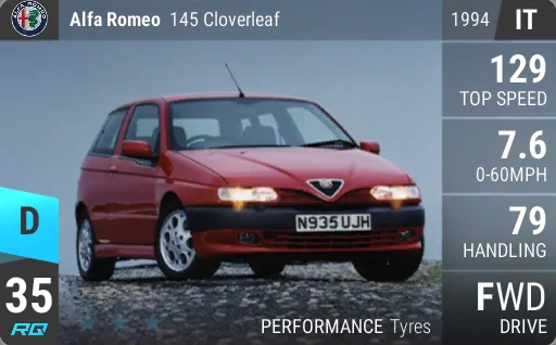 Alfa Romeo 145 Cloverleaf
