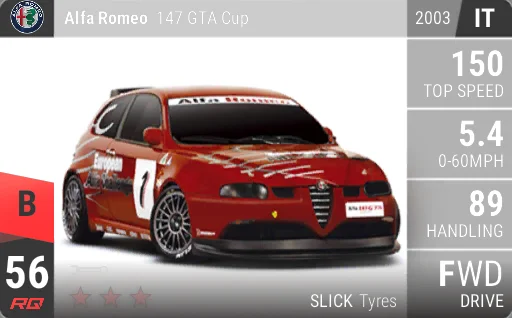 Alfa Romeo 147 GTA Cup