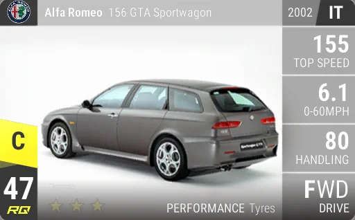 Alfa Romeo 156 GTA Sportwagon