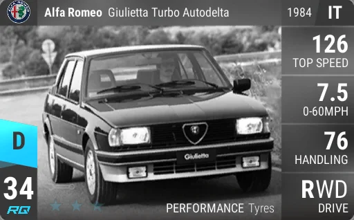 Alfa Romeo Giulietta Turbo Autodelta