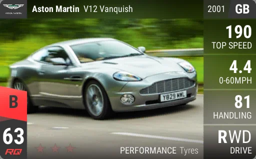 Aston Martin V12 Vanquish