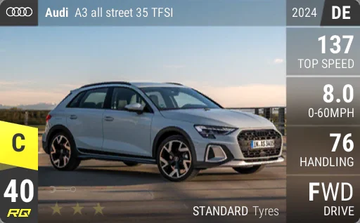 [c40] Audi A3 all street 35 TFSI 2024