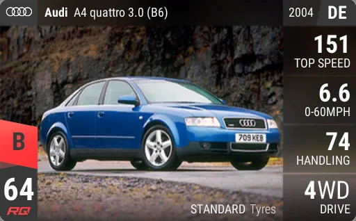 Audi A4 quattro 3.0 (B6)