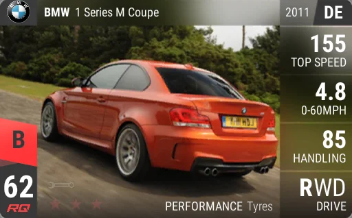 BMW 1-series M coupe