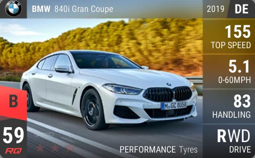 BMW 840i Gran Coupe