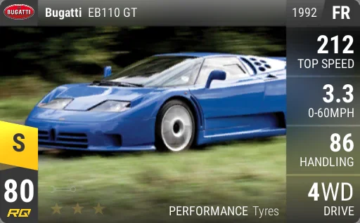 Bugatti EB110 GT