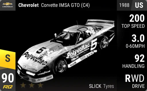 [s90] Chevrolet Corvette IMSA GTO (C4) 1988