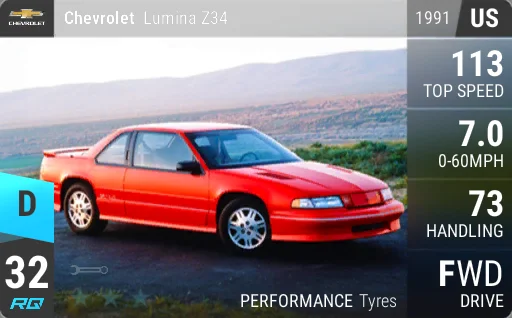 Chevrolet Lumina Z34