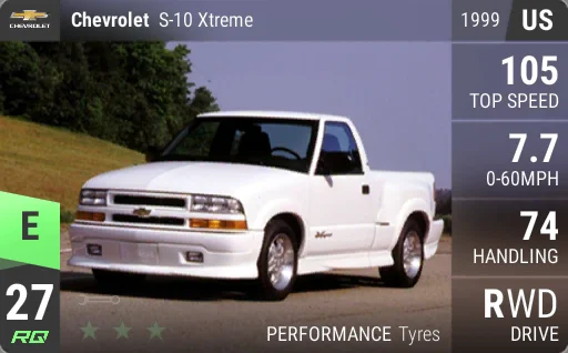 Chevrolet S-10 Blazer Xtreme