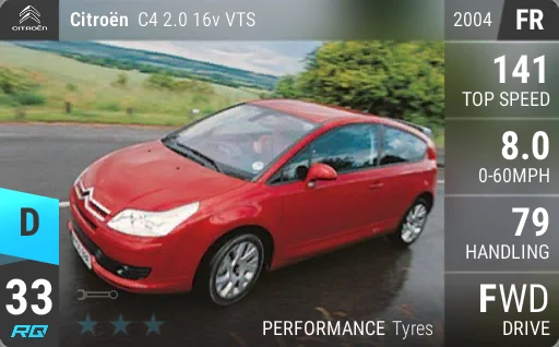 Citroen C4 2.0 16v VTS