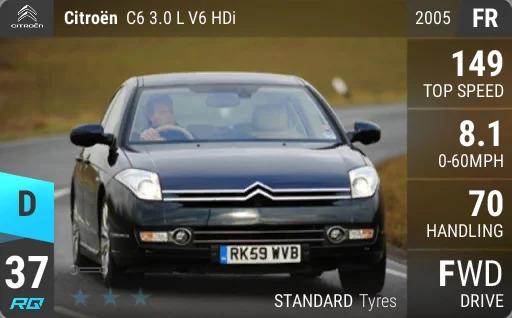Citroen C6 3.0 L V6 HDi