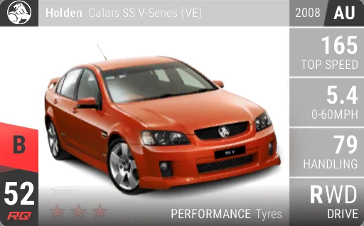 Holden Calais SS V-Series (VE)