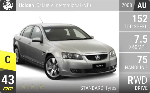 Holden Calais V International (VE)