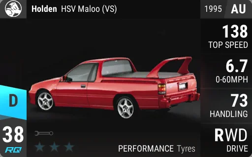 Holden HSV Maloo (VS)