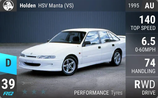 Holden HSV Manta (VS)