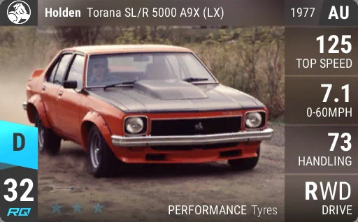 Holden Torana SL/R 5000 A9X (LX)