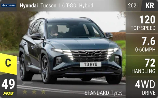 Hyundai Tucson 1.6 T-GDI Hybrid