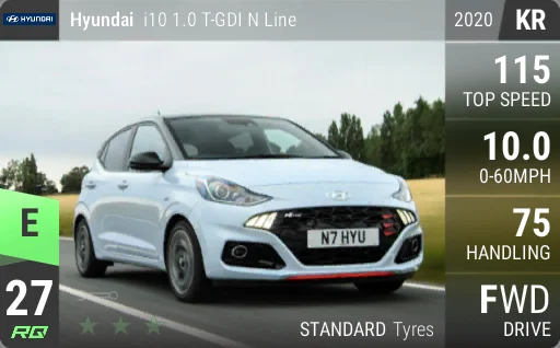 Hyundai i10 1.0 T-GDI N Line