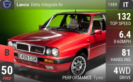 Lancia Delta Integrale 8v