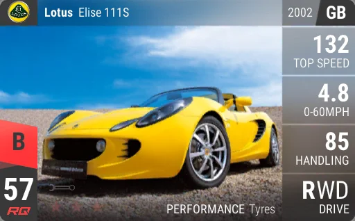 [b57] Lotus Elise 111S 2002