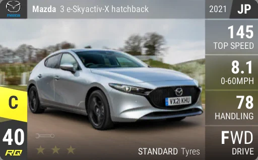 Mazda 3 e-Skyactiv-X hatchback