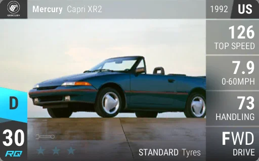 Mercury Capri XR2