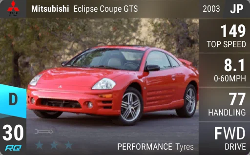 Mitsubishi Eclipse Coupe GTS