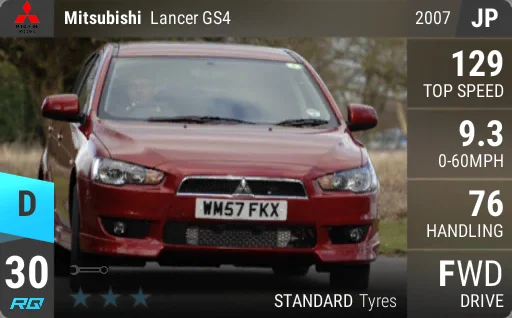 Mitsubishi Lancer GS4