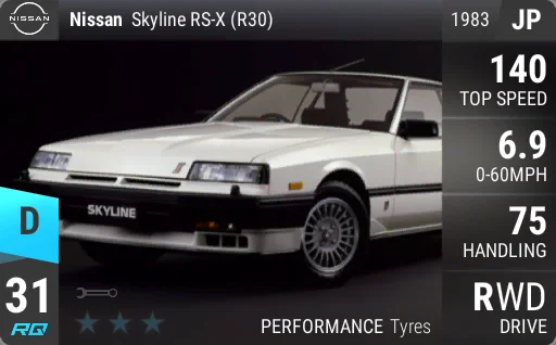 Nissan Skyline RS-X (R30)