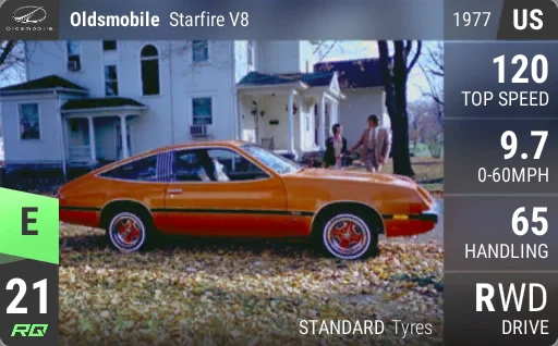Oldsmobile Starfire V8