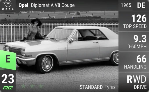 Vauxhall Opel Diplomat A V8 Coupe