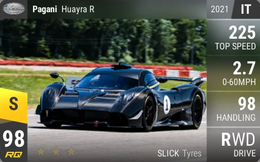 [s98] Pagani Huayra R 2021