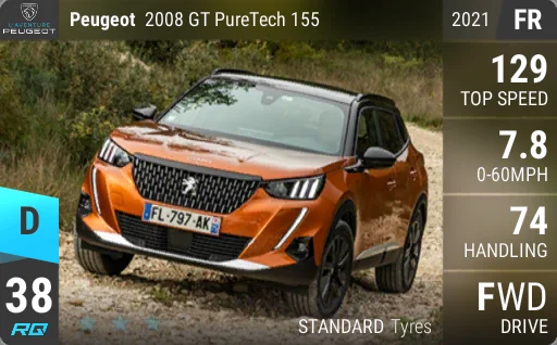 Peugeot 2008 GT PureTech 155