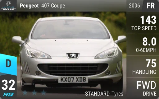 Peugeot 407 Coupe