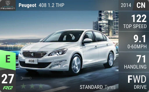 Peugeot 408 1.2 THP