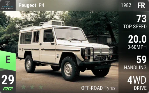 [e29] Peugeot P4 1982