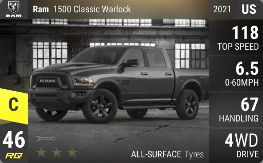 Dodge Ram 1500 Classic Warlock