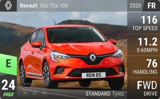 Renault Clio TCe 100