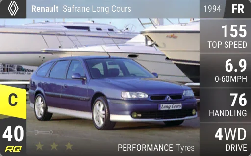 Renault Safrane Long Cours