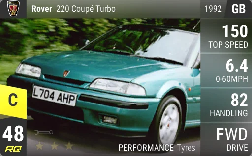 [c48] Rover 220 Coupe Turbo 1992