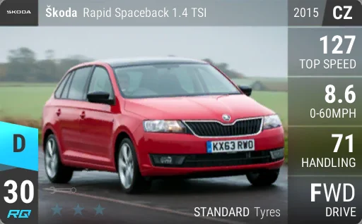 Skoda Rapid Spaceback 1.4 TSI