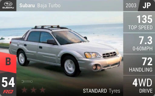 Subaru Baja Turbo