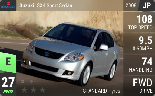 Suzuki SX4 Sport Sedan